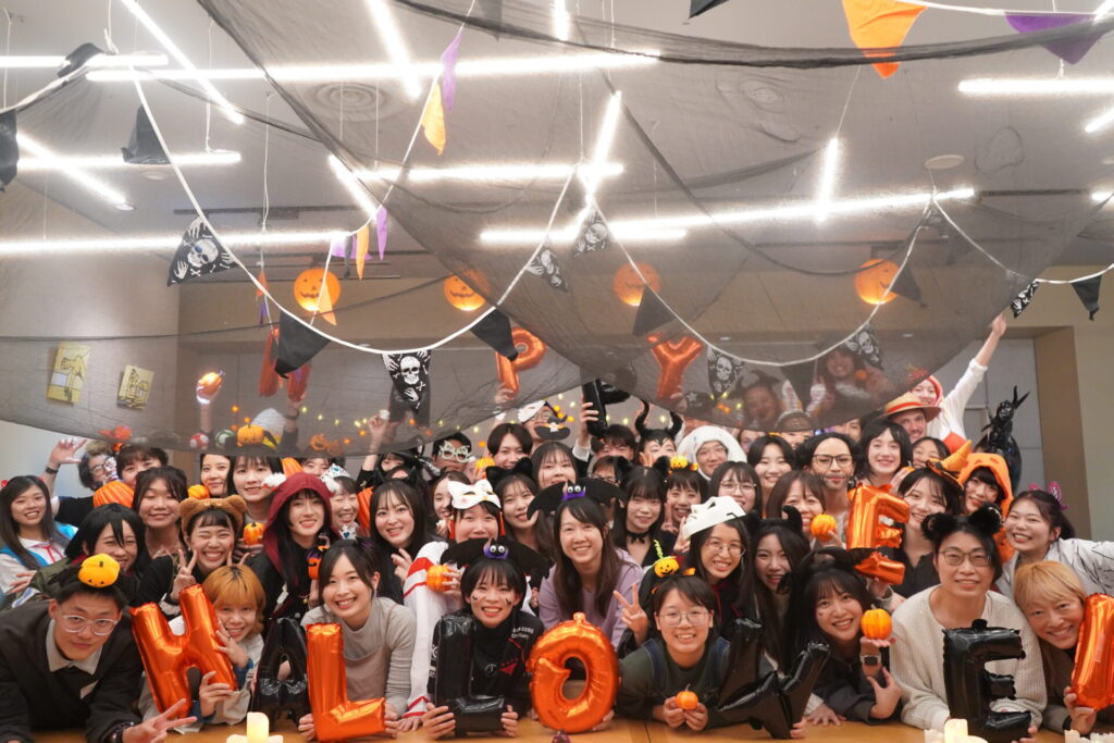 🎃国際交流パーティーを開催しました👻